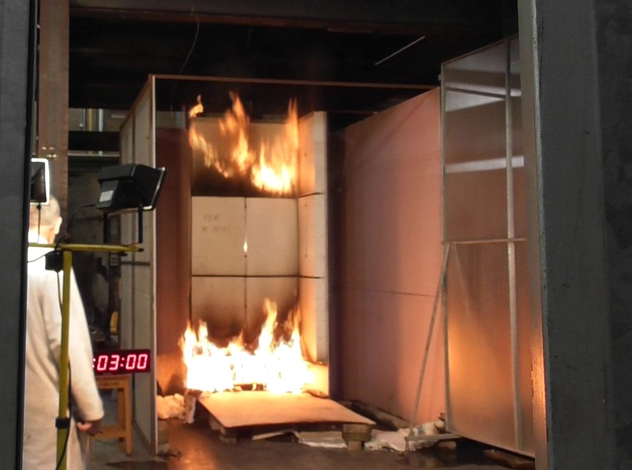Effectis Intermediate-scale External Wall Fire Tests Performed By Efectis | Efectis