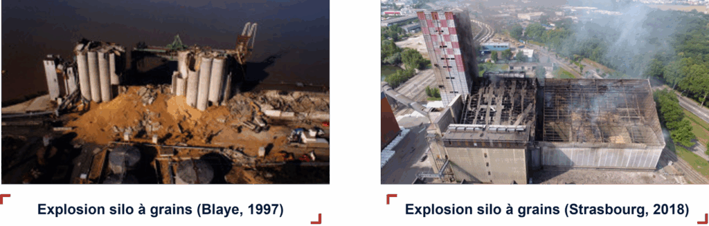 Explosion silo Blaye