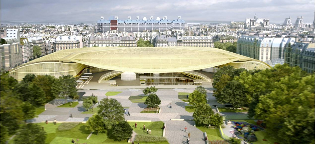 Rénovation du système de désenfumage du Forum des Halles à Paris
