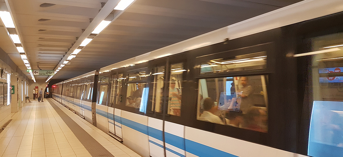 Algiers Metro Hattı 1'deki Duman Tahliye Mühendisliği Çalışması