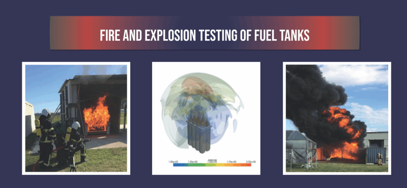 Fire And Explosion Testing Of Fuel Tanks