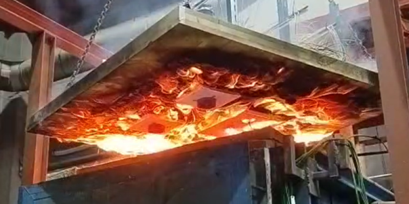 Successful fire test of CLT ceiling with penetrations